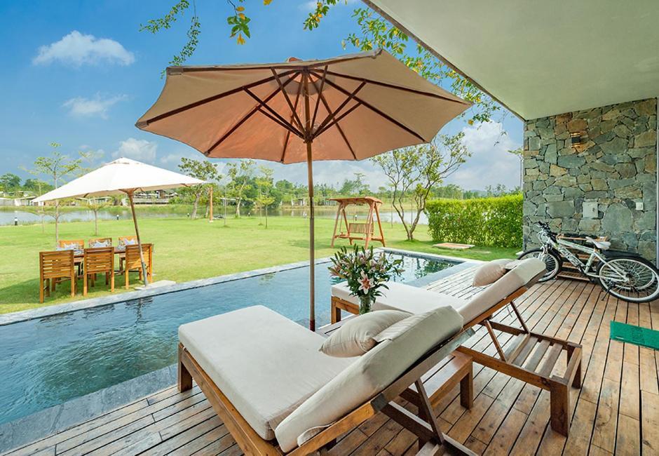 Flamingos Dai Lai Resort - Luxury Ngoc Quang ภายนอก รูปภาพ